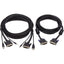 Tripp Lite Dual DVI KVM Cable Kit DVI USB 3.5 mm Audio (3xM/3xM) + DVI (M/M) 6 ft. (1.83 m)