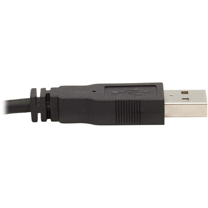 Tripp Lite DVI KVM Cable Kit DVI USB 3.5 mm Audio (3xM/3xM) + USB (M/M) 1080p 10 ft. (3.05 m)