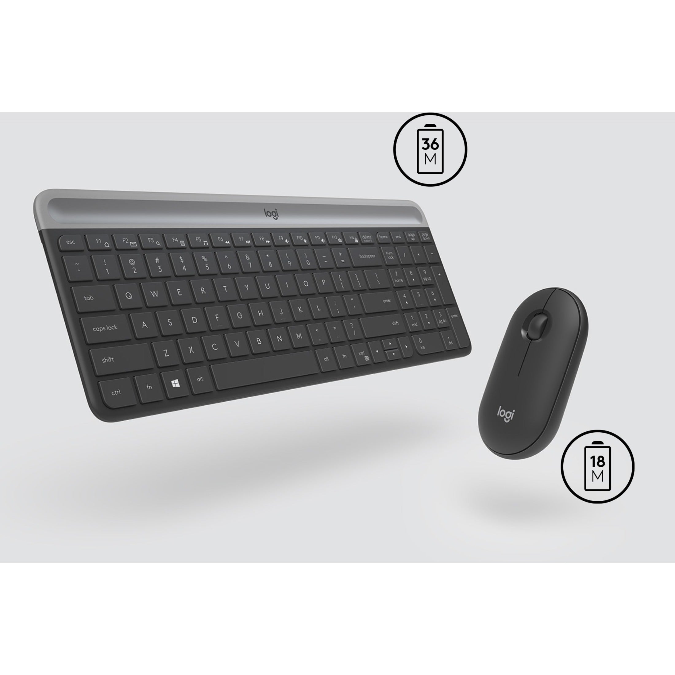 Logitech MK470 Slim Wireless Combo - Thumbnail 5