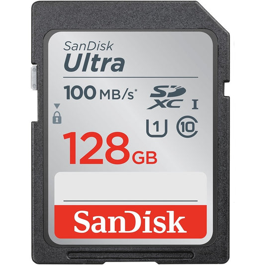 128GB ULTRA SD 100MB/S C10 U1  