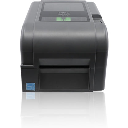 Brother Td-4420tn Desktop Direct Thermal/Thermal Transfer Printer - Monochrome - Label/Receipt Print - Ethernet - USB - USB Host - Serial - With Cutter