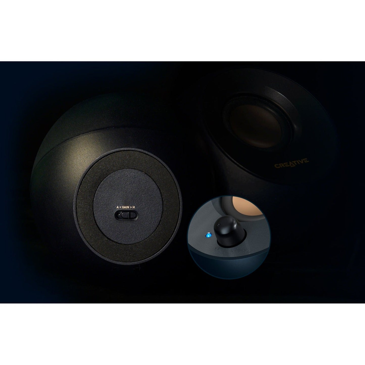 Creative Pebble V2 2.0 Speaker System - 8 W RMS - Black