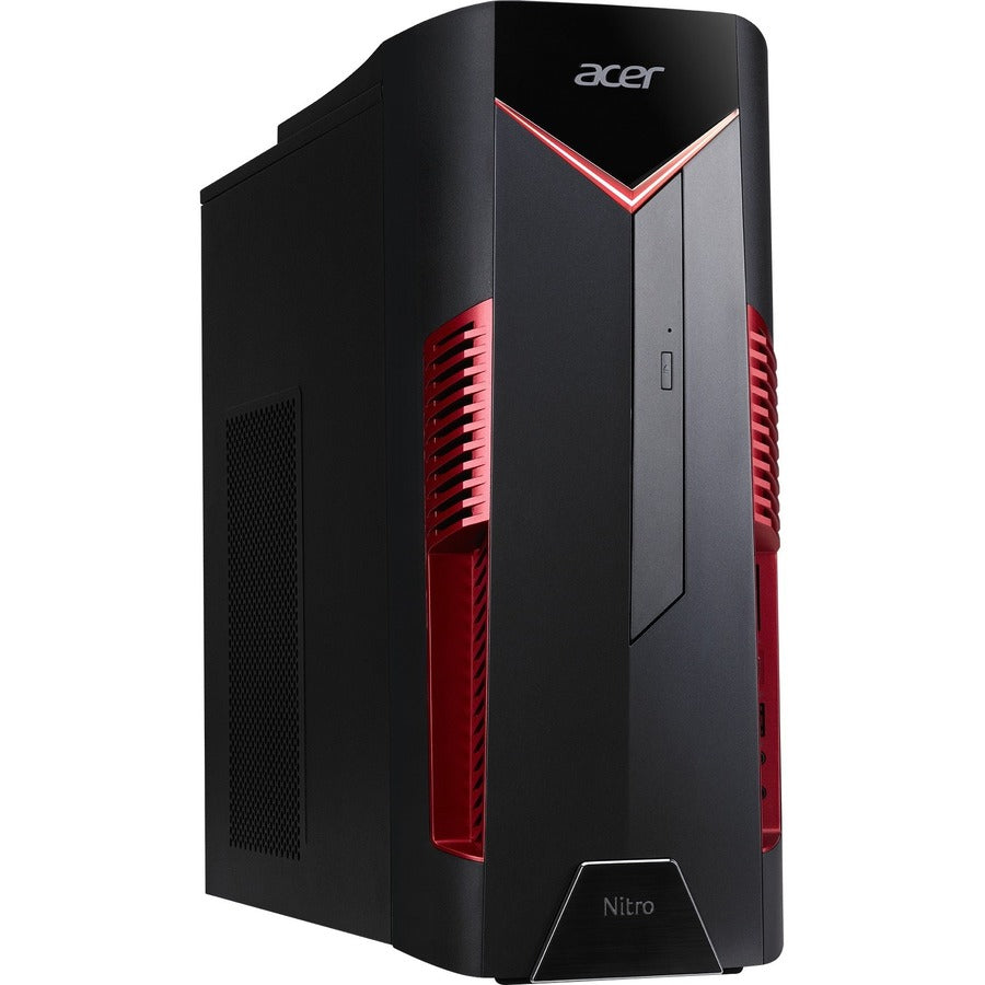 Acer Nitro N50-600 N5-6-UR1H Gaming Desktop Computer - Intel Core i5 9th Gen i5-9400F Hexa-core (6 Core) 2.90 GHz - 8 GB RAM DDR4 SDRAM - 512 GB SSD