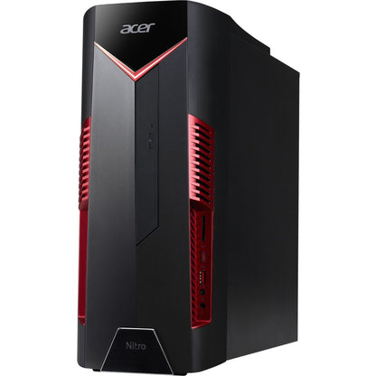 Acer Nitro N50-600 N5-6-UR1H Gaming Desktop Computer - Intel Core i5 9th Gen i5-9400F Hexa-core (6 Core) 2.90 GHz - 8 GB RAM DDR4 SDRAM - 512 GB SSD