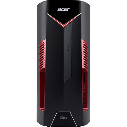 Acer Nitro N50-600 N5-6-UR1H Gaming Desktop Computer - Intel Core i5 9th Gen i5-9400F Hexa-core (6 Core) 2.90 GHz - 8 GB RAM DDR4 SDRAM - 512 GB SSD