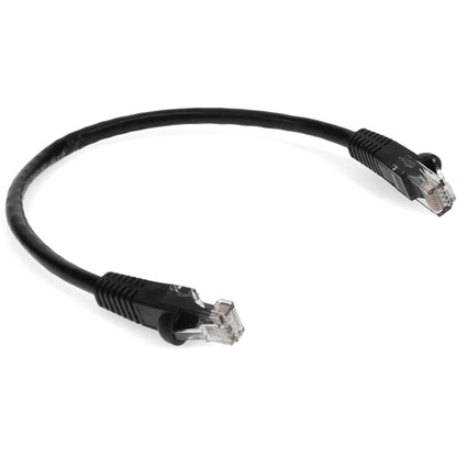 AddOn 3ft RJ-45 (Male) to RJ-45 (Male) Straight Black Cat6 UTP Copper PVC TAA Compliant Patch Cable