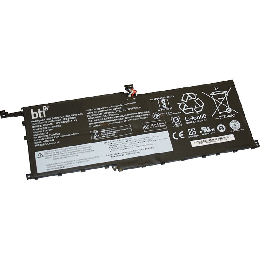 LI-POLY 4CELL 15.2V BATTERY FOR