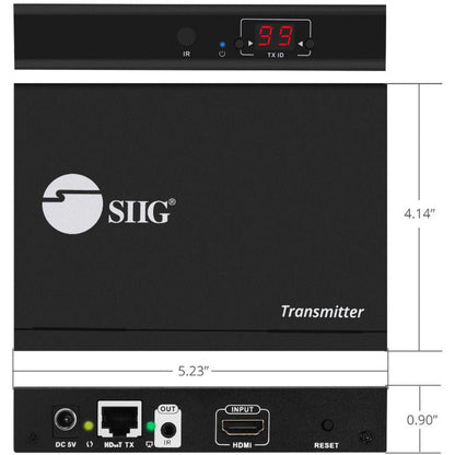 SIIG HDMI 2.0 4K60Hz Over IP Extender / Matrix with IR - Encoder (TX)