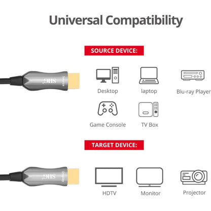 SIIG 4K HDMI 2.0 AOC Cable - 60m