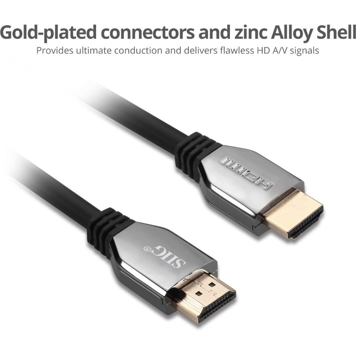 SIIG 8K Ultra High Speed HDMI Cable - 3.3ft