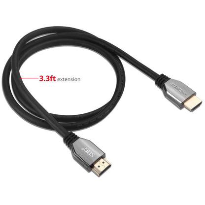 SIIG 8K Ultra High Speed HDMI Cable - 3.3ft