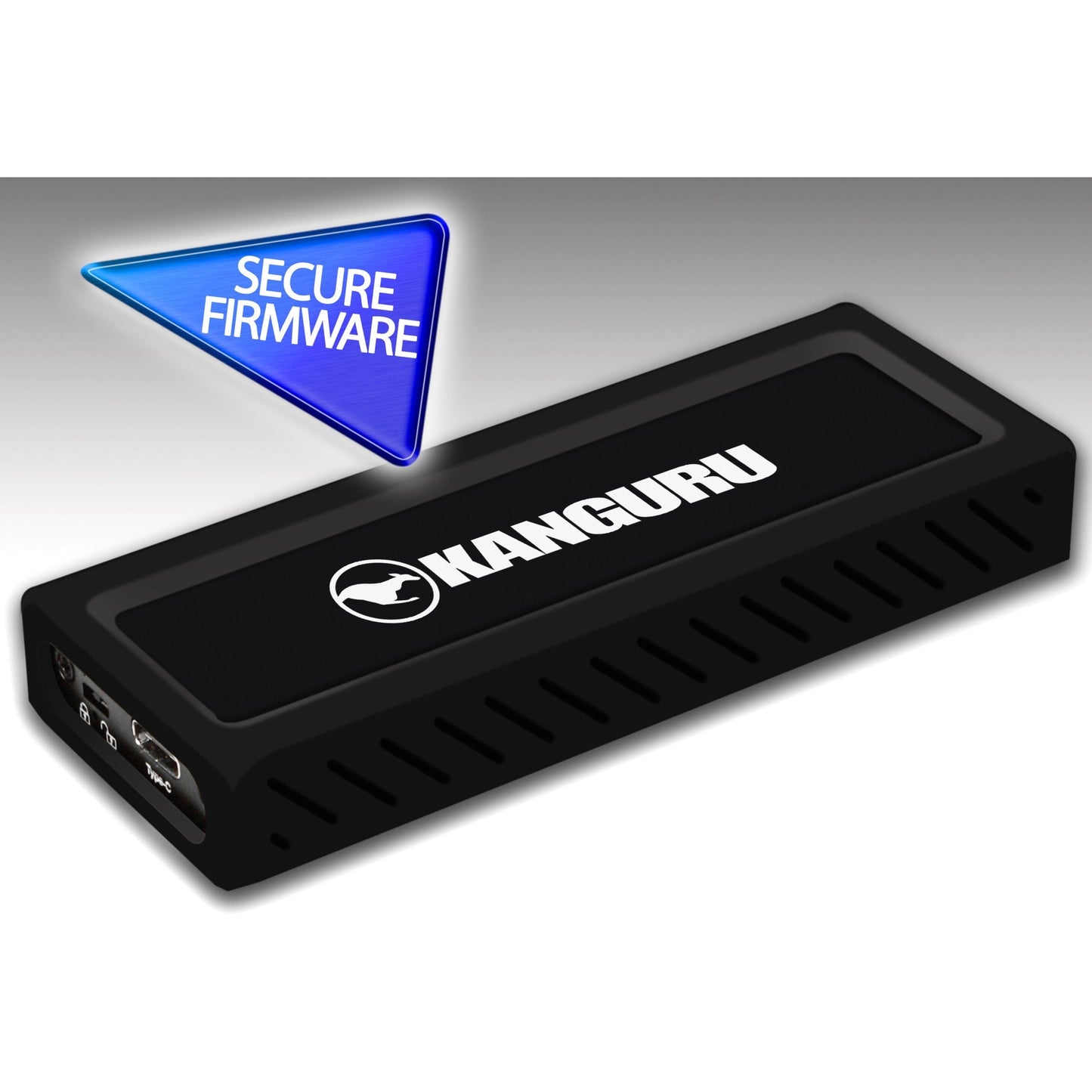 Kanguru UltraLock&trade; USB-C M.2 NVMe SSD SuperSpeed+ USB 3.1 Gen 2 2T
