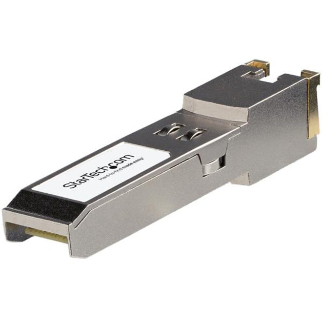 StarTech.com HPE JL563A Compatible SFP+ Module - 10GBASE-T - 10GE Gigabit Ethernet SFP+ to RJ45 Cat6/Cat5e - 30m