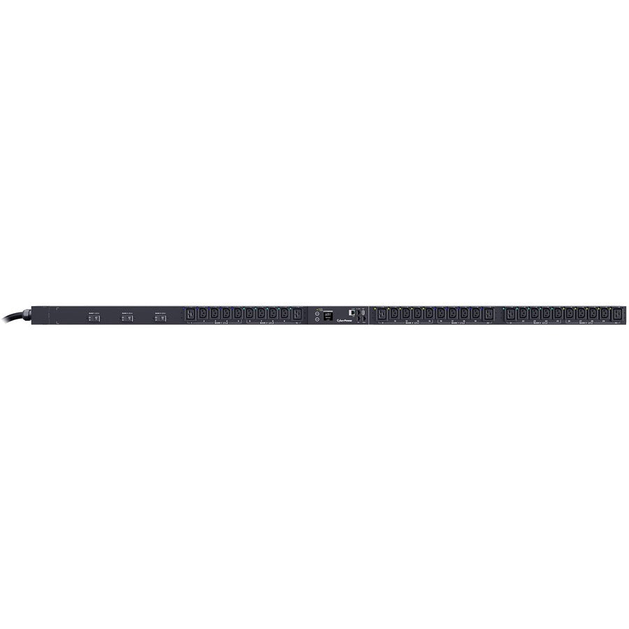 CyberPower PDU83108 3 Phase 200 - 240 VAC 60A Switched Metered-by-Outlet PDU