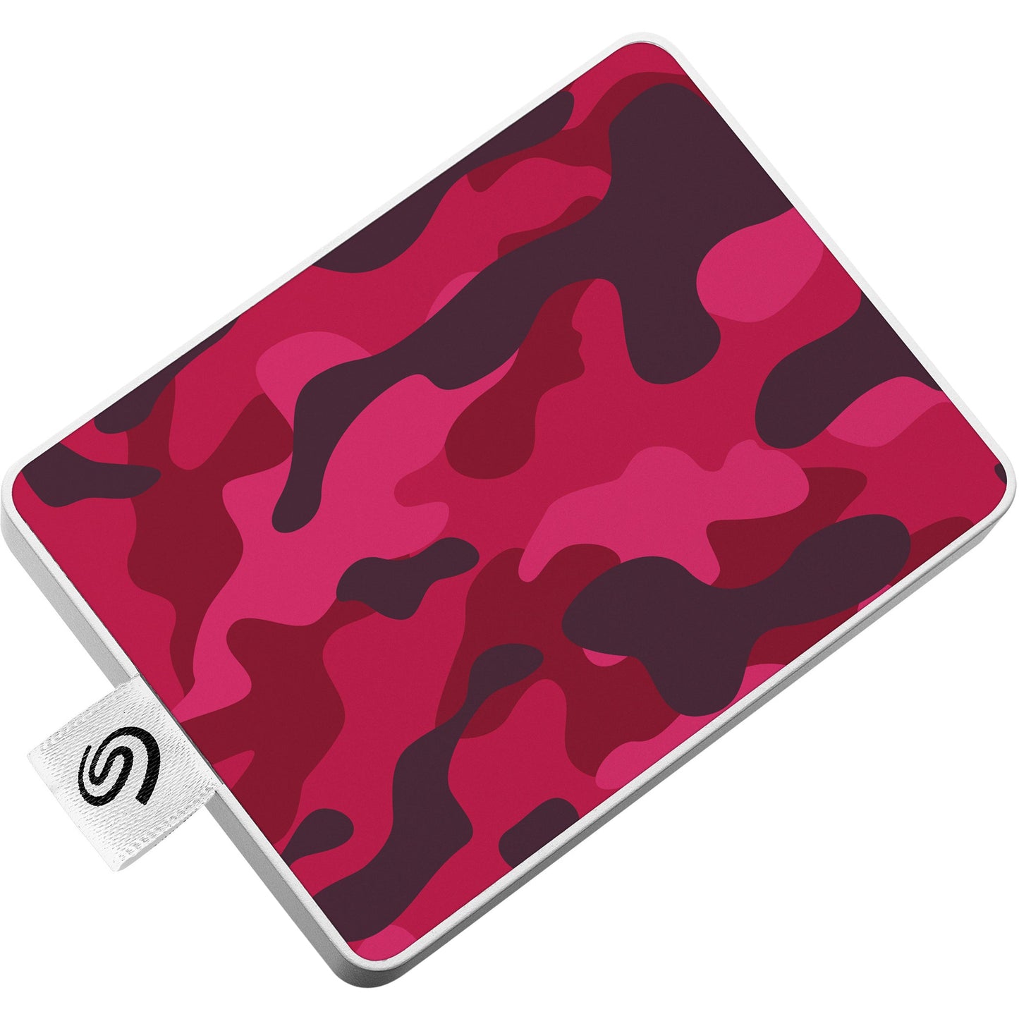 Seagate One Touch STJE500405 500 GB Portable Solid State Drive - External - Camo Red