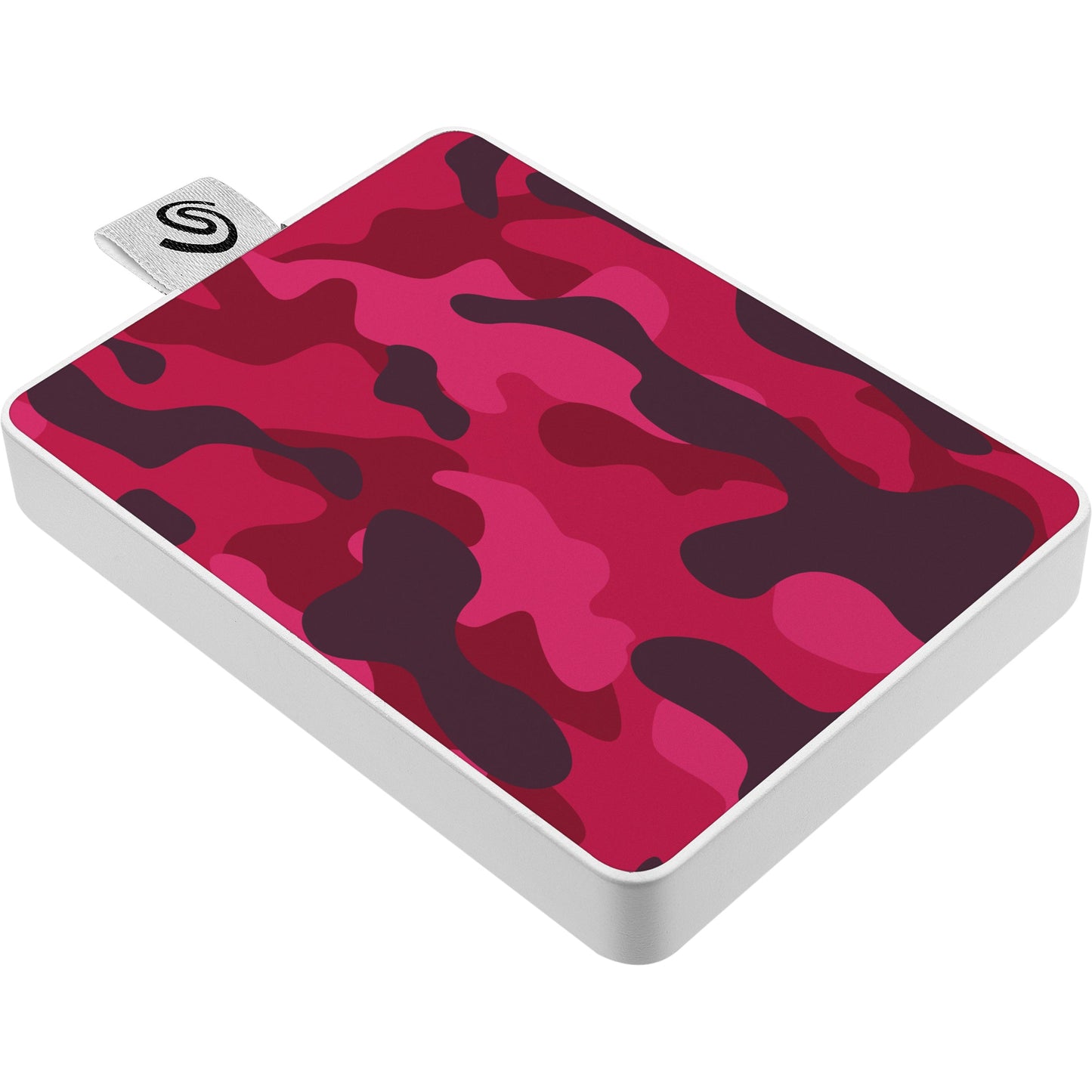 Seagate One Touch STJE500405 500 GB Portable Solid State Drive - External - Camo Red