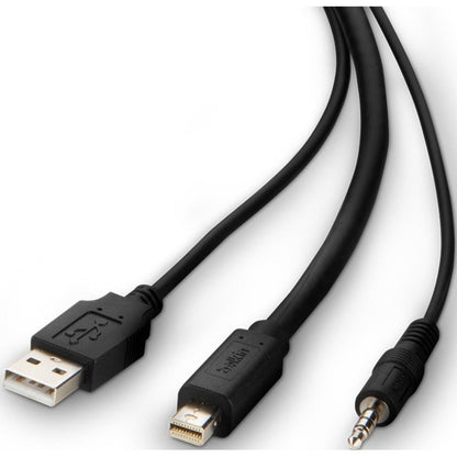 Belkin MiniDP to DP + USB A/B + Audio Passive Combo KVM Cable