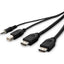 6FT TAA 2 DVI TO HDMI/USB/AUD  