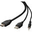 Belkin HDMI High Retention + USB A/B + Audio Passive Combo KVM Cable