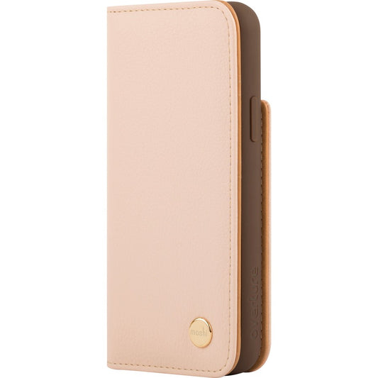 Moshi Overture Carrying Case (Wallet) Apple iPhone 11 Pro Smartphone - Luna Pink