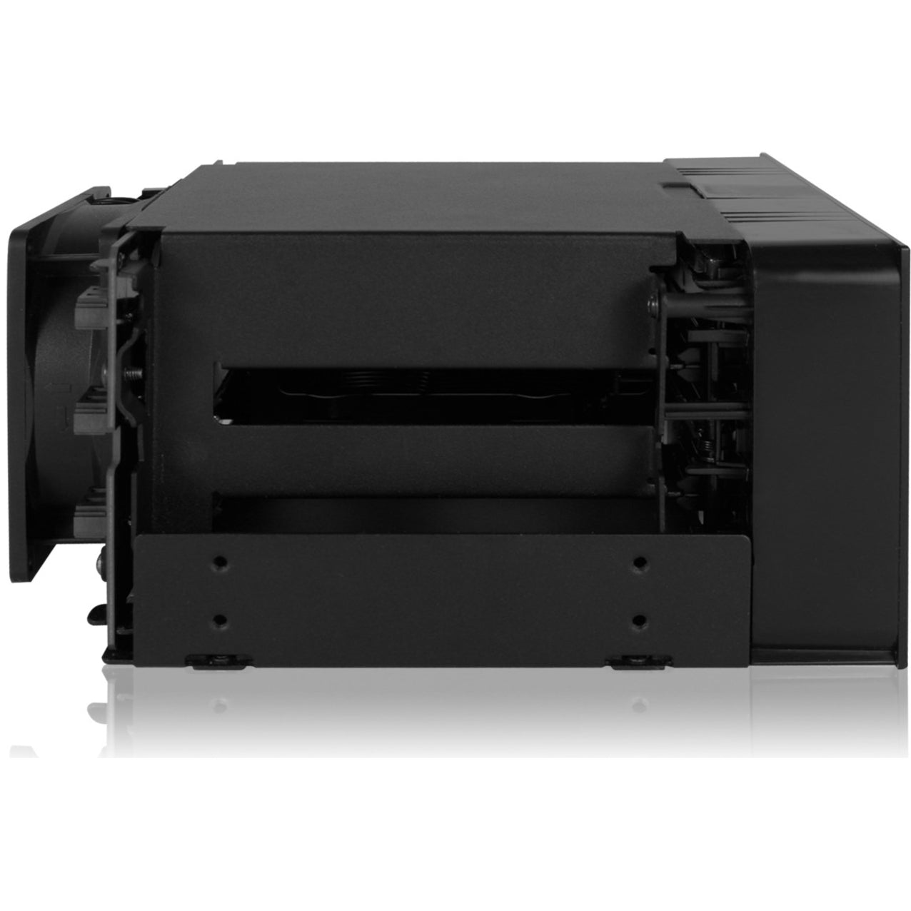 Icy Dock FlexiDOCK MB830SP-B Drive Enclosure for 5.25" - Serial ATA/600 Host Interface Internal - Black