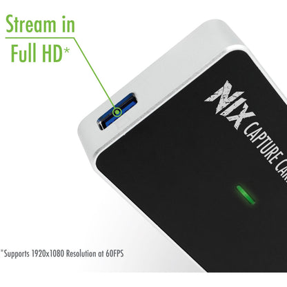 Plugable HDMI Capture Card USB 3.0 and USB-C Record Stream and Go Live with DSLR 1080P 60FPS HDMI Passthrough for Monitor
