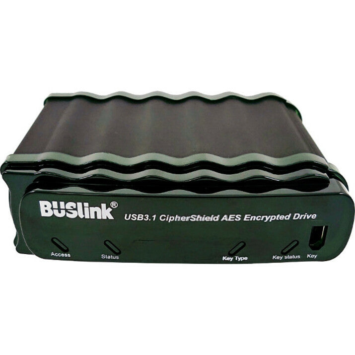 Buslink CipherShield CDSE-7T6SDG2C 7.60 TB Portable Solid State Drive - 2.5" External - SATA - TAA Compliant