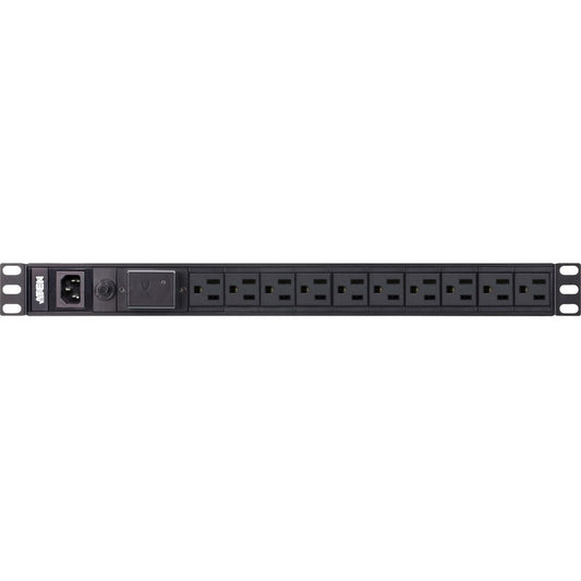 10 OUTLET 15A PDU W/ SURGE PROT