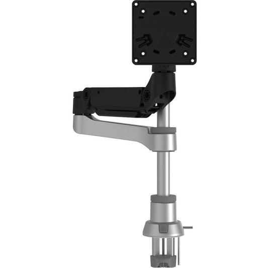 R-Go Caparo 4 Mounting Arm for Monitor - Matte Silver