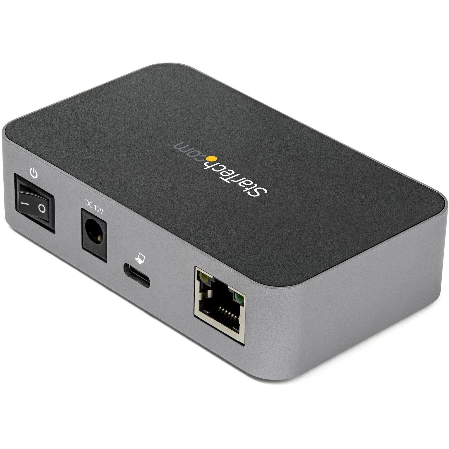 StarTech.com 3 Port USB C 3.2 Gen 2 Hub with Ethernet Adapter - 10Gbps USB Type C to 2x USB-A 1x USB-C - Powered Hub w/ Fast Charging