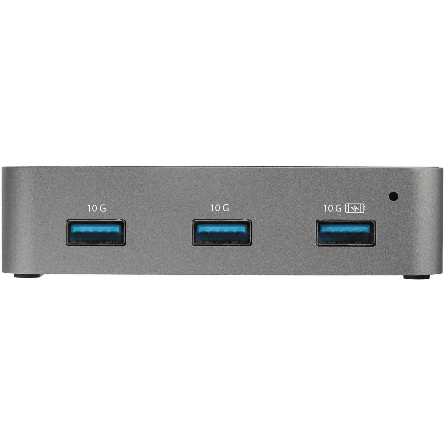 StarTech.com 4 Port USB C Hub with Power Adapter USB 3.2 Gen 2 (10Gbps) 4x USB Type A Self Powered Fast Charge Port Mountable