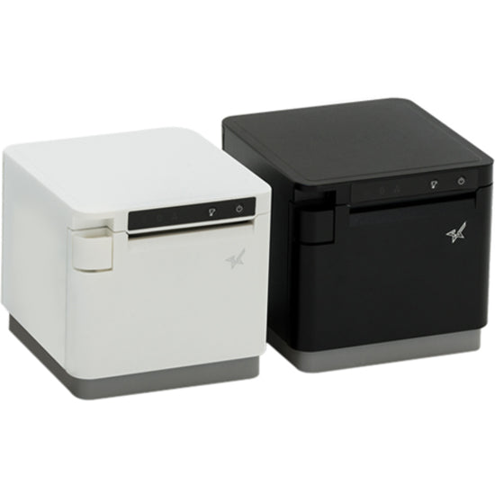 Star Micronics mCP30 - Ethernet (LAN) USB CloudPRNT - 3" Receipt Printer - 250 mm/sec - Monochrome - Auto Cutter - Black Color