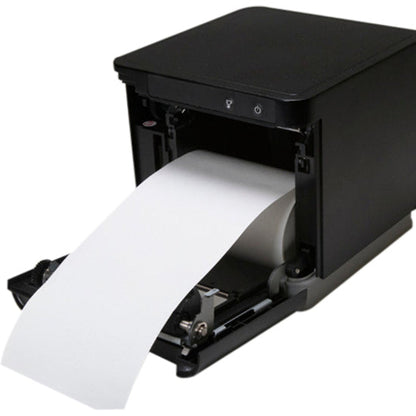 Star Micronics mCP30 - Ethernet (LAN) USB CloudPRNT - 3" Receipt Printer - 250 mm/sec - Monochrome - Auto Cutter - Black Color