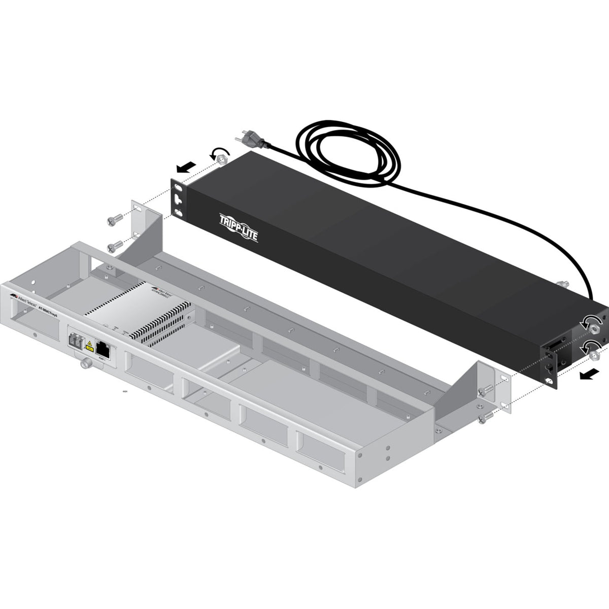 Allied Telesis AT-MMCTRAY6 6-Slot Tray For The MMC Series Media Converters