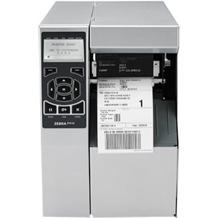 Zebra Industrial Direct Thermal/Thermal Transfer Printer - Monochrome - Label Print - Ethernet - USB - Serial - Bluetooth - TAA Compliant