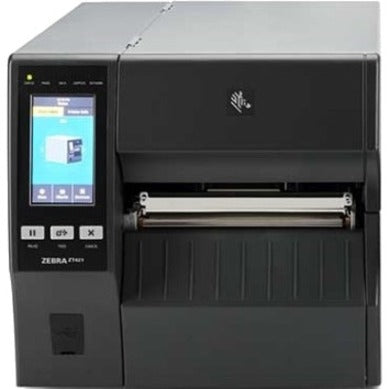 Zebra ZT421 Industrial Direct Thermal/Thermal Transfer Printer - Label Print - Ethernet - USB - Serial - Bluetooth - TAA Compliant