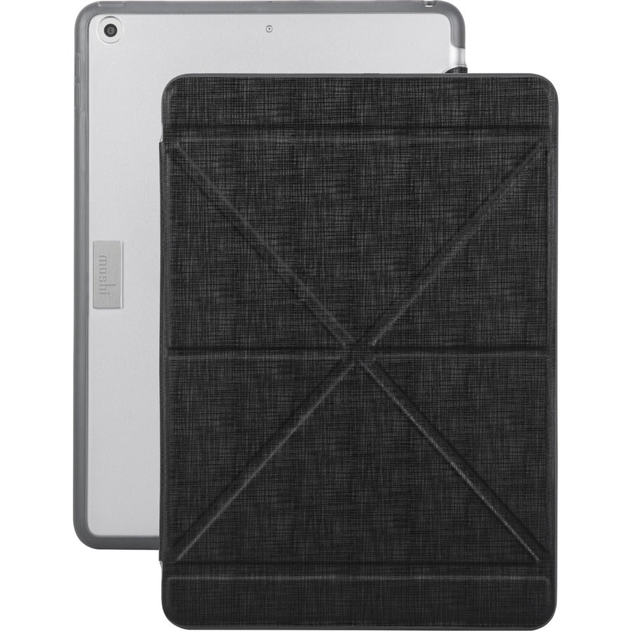 Moshi VersaCover Case with Folding Cover for iPad (10.2 inch 8th/7th gen) 3 Viewing Modes Microfiber Cover Supports Auto Sleep/Wake
