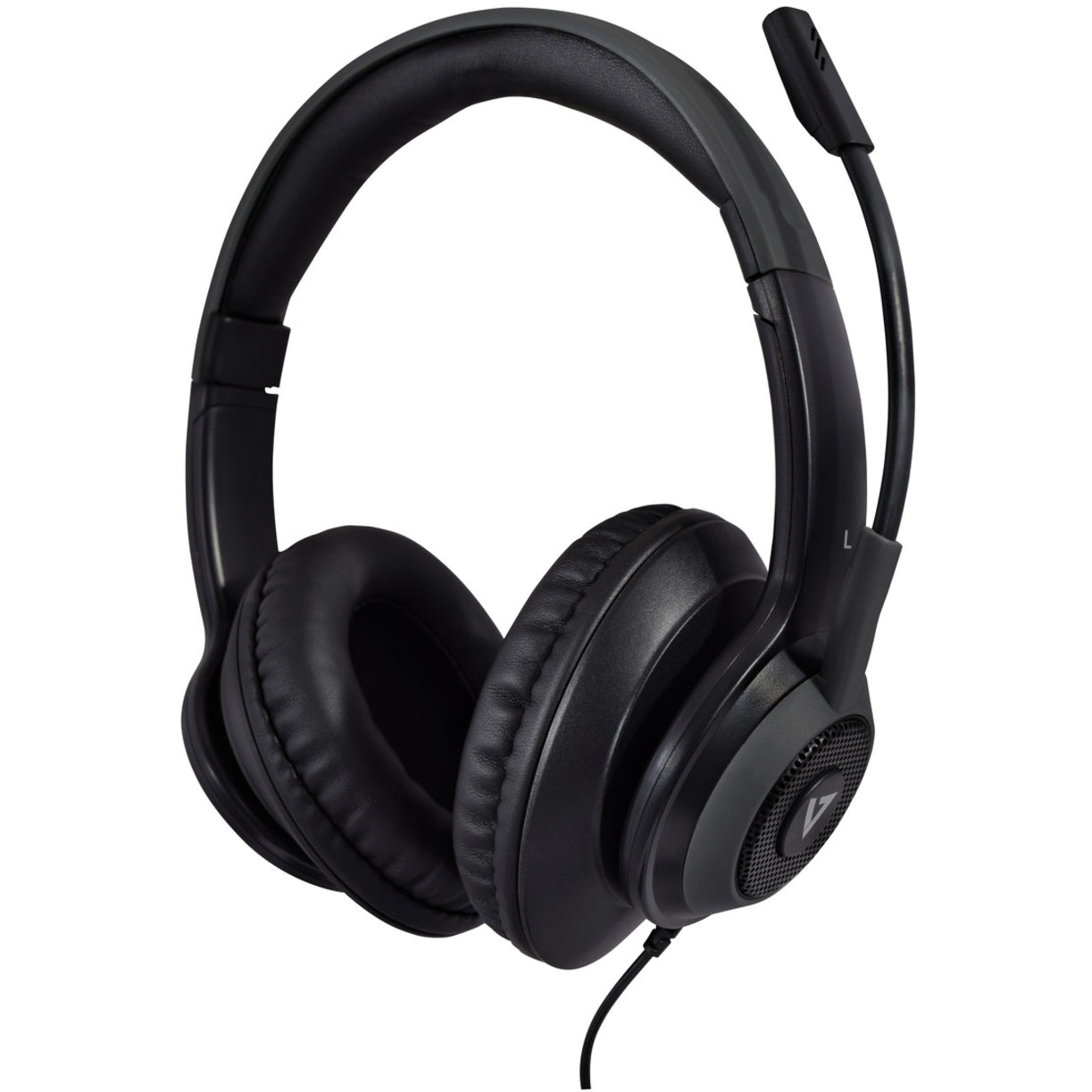 V7 Premium Over-Ear Stereo Headset with Boom Mic