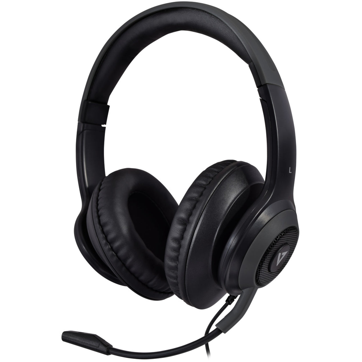 V7 Premium Over-Ear Stereo Headset with Boom Mic