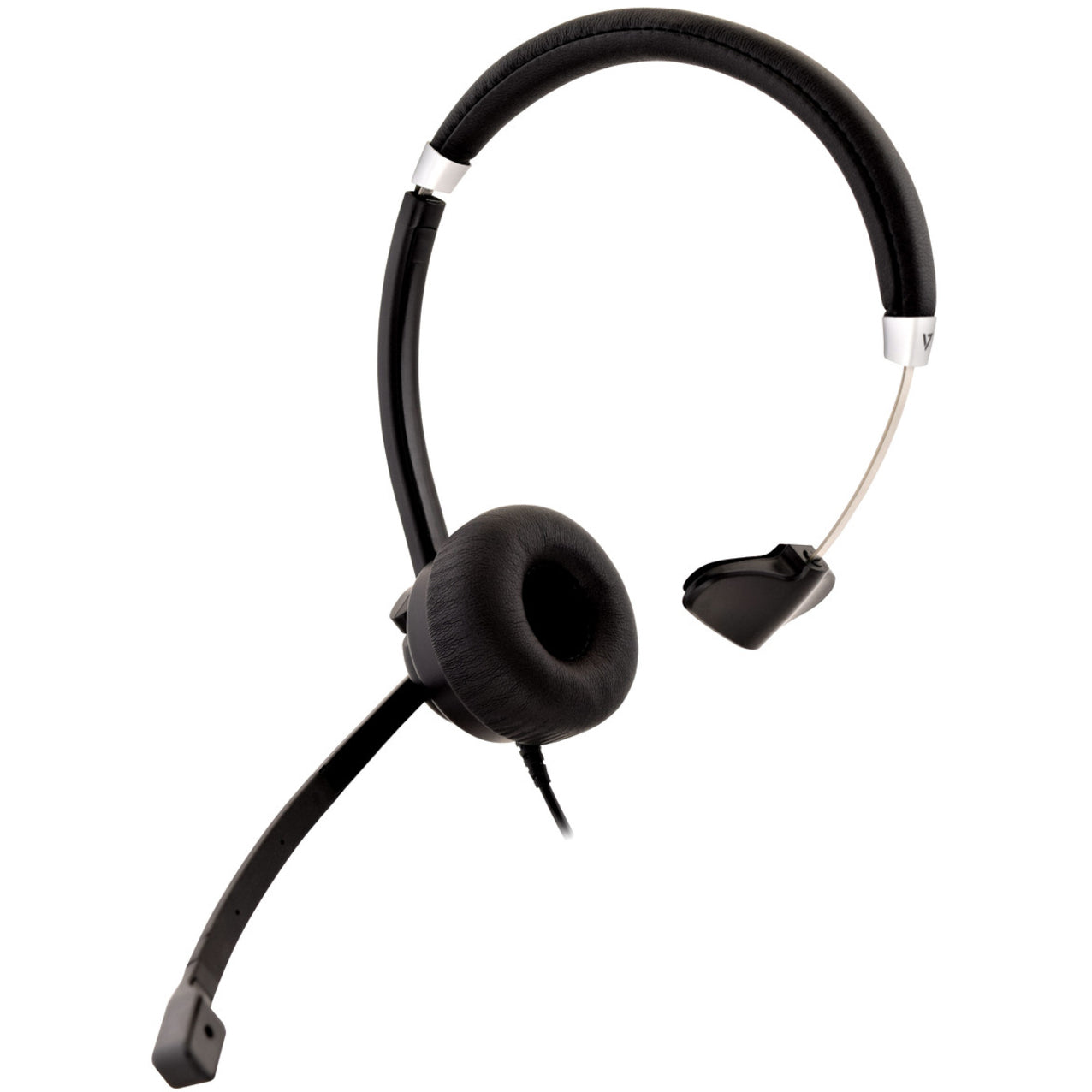 V7 Deluxe USB Mono Headset with Boom Mic