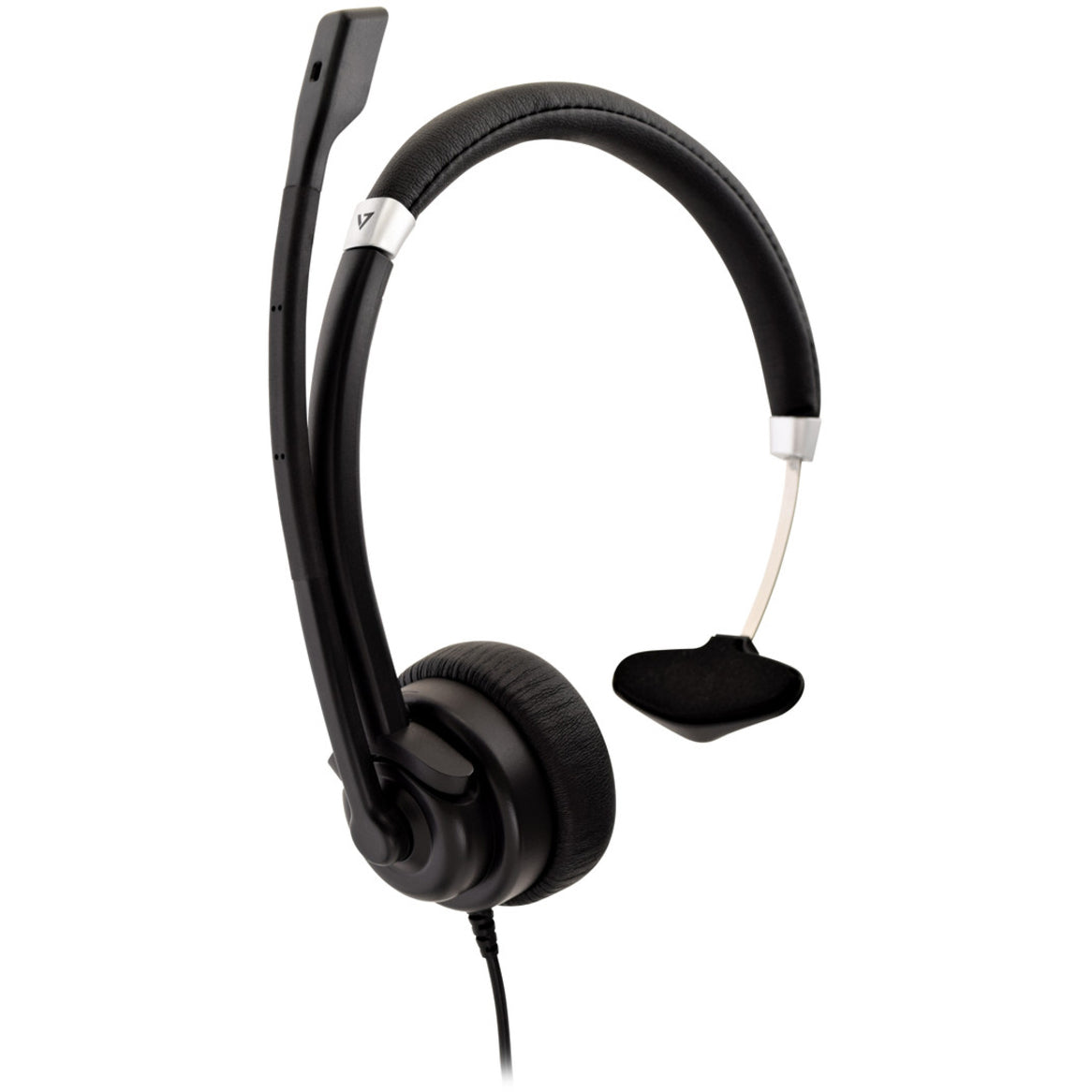 V7 Deluxe USB Mono Headset with Boom Mic