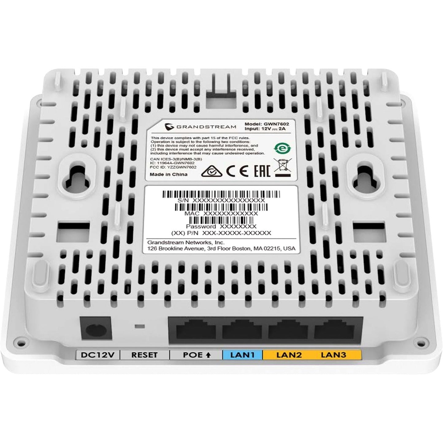 Grandstream GWN7602 IEEE 802.11ac 1.17 Gbit/s Wireless Access Point