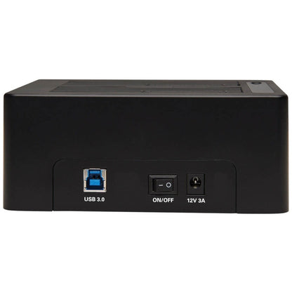 Tripp Lite 2-Bay USB 3.0 SATA Hard Drive Docking Station with Erase Function 2.5 and 3.5 in. HDD and SSD