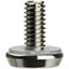 12-24 SERVER RACK SCREWS NICKEL