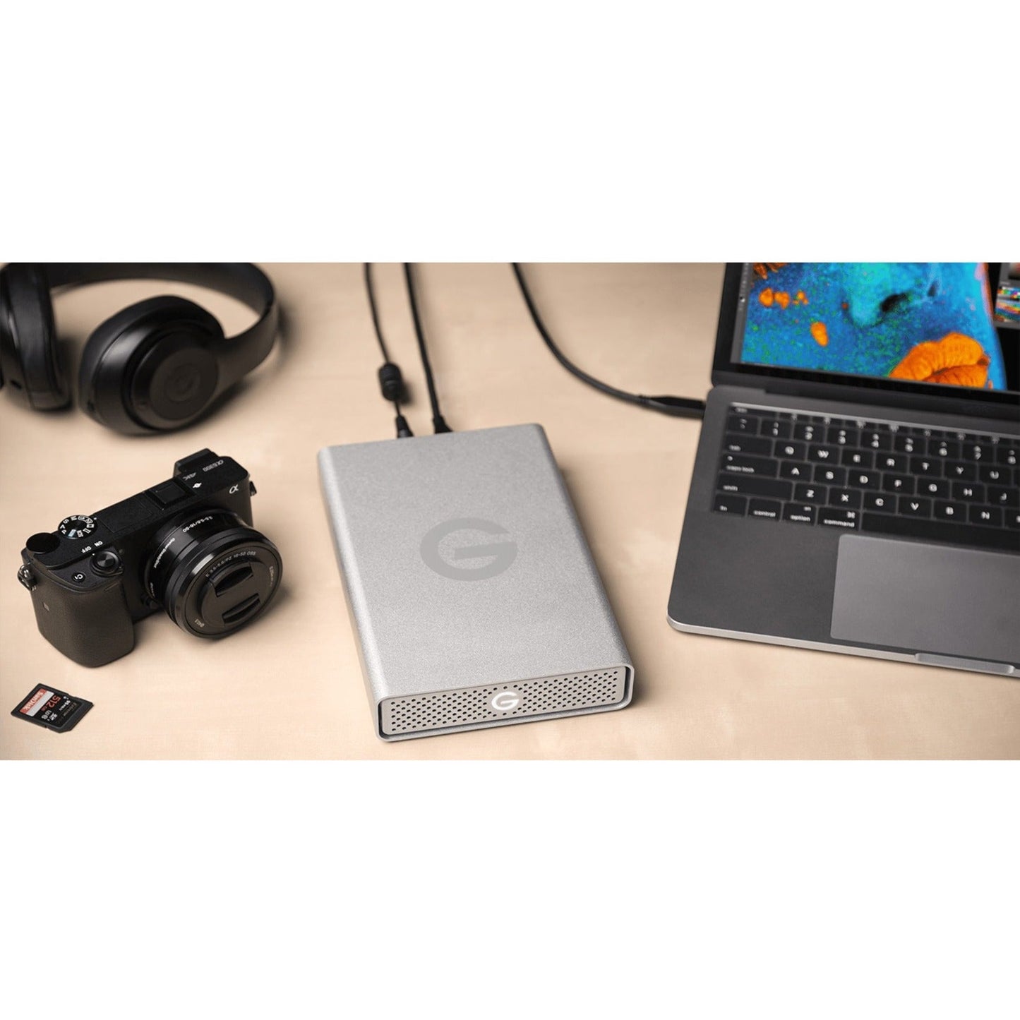 G-Technology G-DRIVE USB-C 10 TB Desktop Hard Drive - External