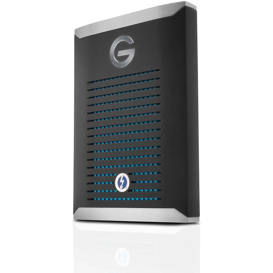 G-Technology G-DRIVE mobile Pro GDMOPTB3WB5001DBB 500 GB Portable Solid State Drive - External - PCI Express NVMe - Black