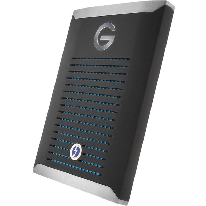 G-Technology G-DRIVE mobile Pro GDMOPTB3WB5001DBB 500 GB Portable Solid State Drive - External - PCI Express NVMe - Black