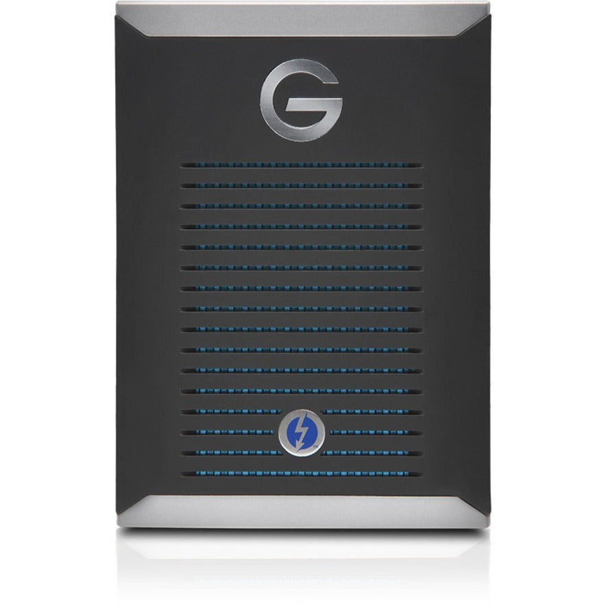 G-Technology G-DRIVE mobile Pro GDMOPTB3WB5001DBB 500 GB Portable Solid State Drive - External - PCI Express NVMe - Black