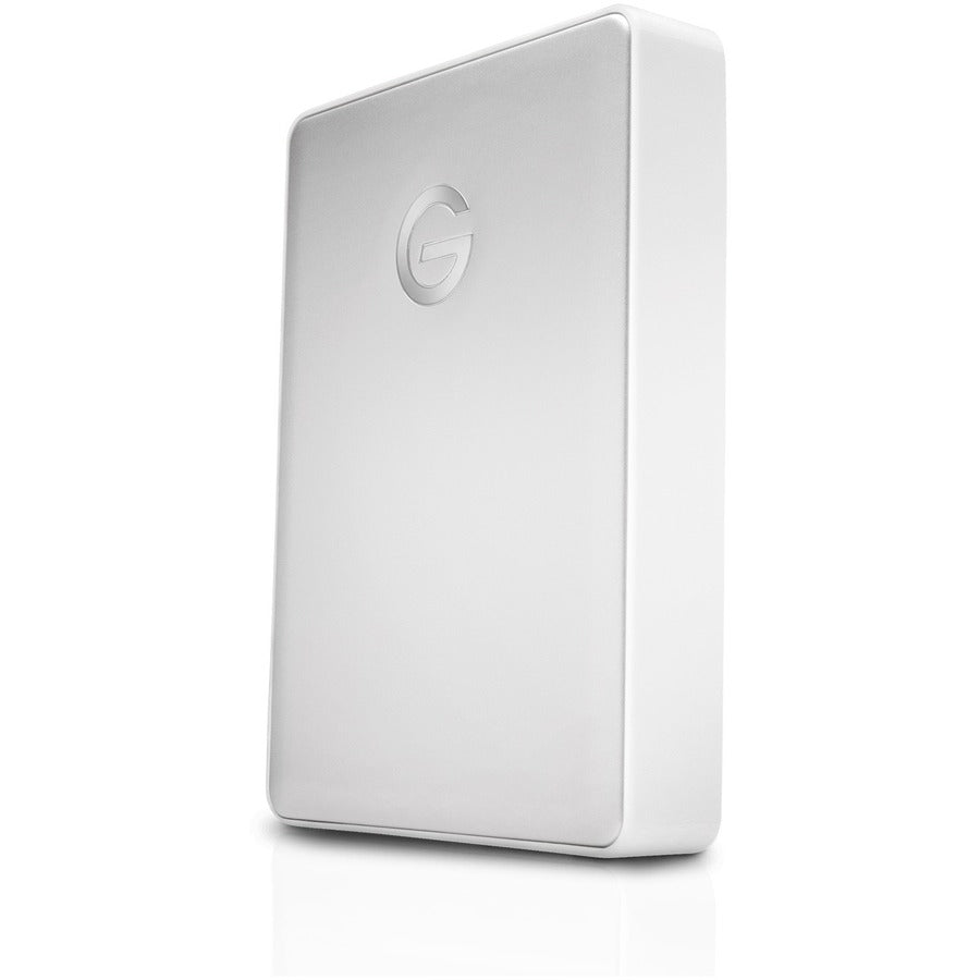 G-Technology G-DRIVE mobile 4 TB Portable Hard Drive - External - Silver