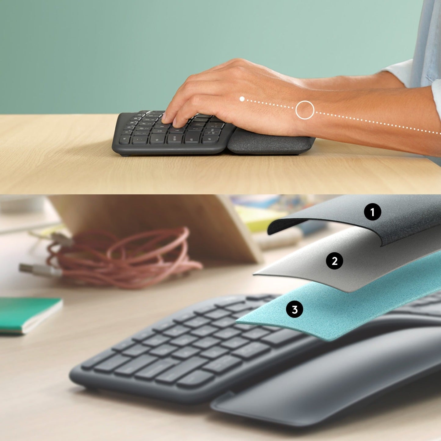 Logitech ERGO K860 Split Ergonomic Keyboard